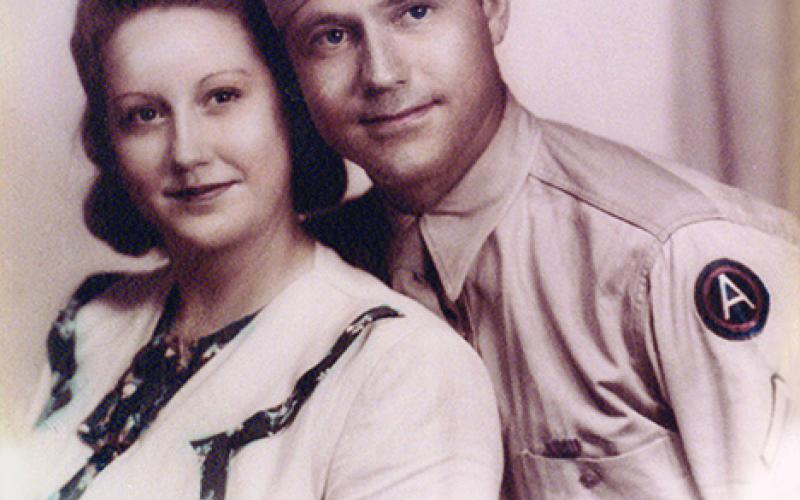 Ann and Johnnie Logan, 1940
