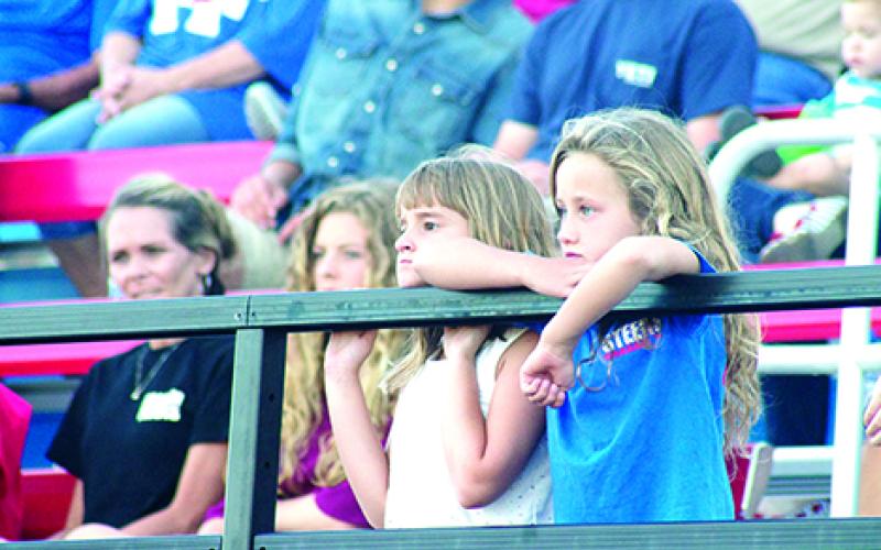 A pair of future Lady Blues watched their high school heroes being announced during the Booster Bash Monday.