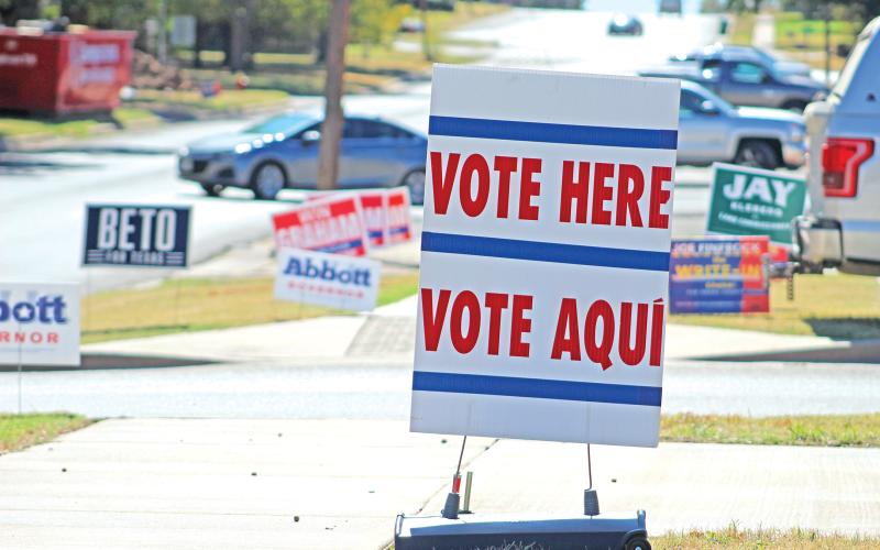 (THE GRAHAM LEADER | ARCHIVE PHOTO) Early voting kicked off this week and will continue through the end of April for the May general and special elections. On the ballot will be elections for Graham Hospital District, Graham ISD, city of Olney, Olney ISD and city of Newcastle.